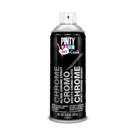 Peinture en spray Pintyplus Art & Craft C150 Chrome 400 ml Argenté: Plus de 300.000 produits de grandes marques en vente directe