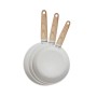 Ensemble de poêle San Ignacio Crème Ø 18 x 4 cm Ø 22 x 5 cm Ø 26 x 5 cm 3 Pièces: Plus de 300.000 produits de grandes marques en