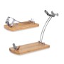 Jambonnier en Bois Kinvara JWHH-3014 Naturel Métal Bambou 47 x 16,5 x 36 cm: Plus de 300.000 produits de grandes marques en vent
