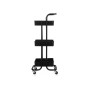 Chariot de Cuisine Kinvara WR4338-TJ PRO.1 Noir Métal polypropylène 42 x 86 x 35,5 cm 3 Compartiments: Plus de 300.000 produits 