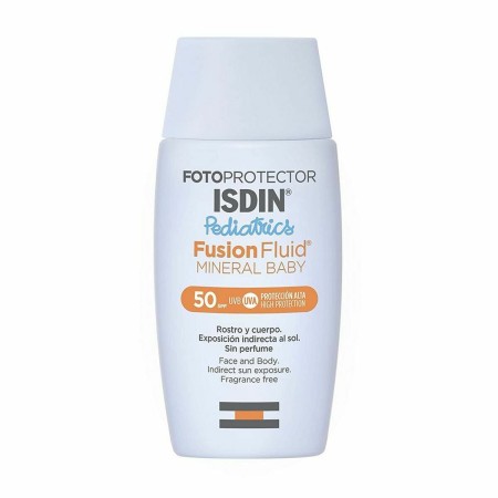 Protecteur Solaire Fluide Isdin Pediatrics Mineral Baby Spf 50 50 ml: Plus de 300.000 produits de grandes marques en vente direc