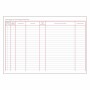 Registre d'enregistrement du courrier DOHE 09910 A4 Bordeaux 100 Volets: Plus de 300.000 produits de grandes marques en vente di