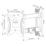 Support de TV Neomounts WL40-550BL12 32-55 35 kg: Plus de 300.000 produits de grandes marques en vente directe à prix usine sur 