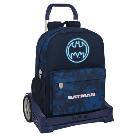 Cartable à roulettes Batman Legendary Blue marine 32 x 43 x 14 cm: Plus de 300.000 produits de grandes marques en vente directe 