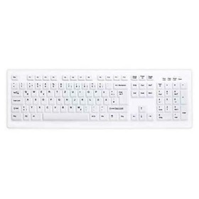 Clavier Cherry AK-C8100F-UVS-W USB Blanc Espagnol Qwerty: Plus de 300.000 produits de grandes marques en vente directe à prix us