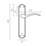 Ensemble de poignées EDM 85432 202 25,6 x 4,7 cm: Plus de 300.000 produits de grandes marques en vente directe à prix usine sur 