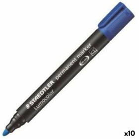 Marqueur permanent Staedtler Lumocolor 352-3 Bleu (10 Unités): Plus de 300.000 produits de grandes marques en vente directe à pr