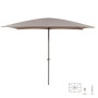 Parasol Tessa Taupe Aluminium 300 x 400 x 250 cm: Plus de 300.000 produits de grandes marques en vente directe à prix usine sur 
