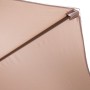 Parasol Tessa Taupe Aluminium 300 x 400 x 250 cm: Plus de 300.000 produits de grandes marques en vente directe à prix usine sur 