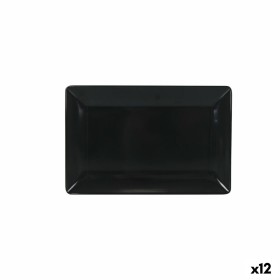 Plateau apéritif La Mediterránea Gris foncé 30 x 20 x 2,5 cm (12 Unités): Plus de 300.000 produits de grandes marques en vente d
