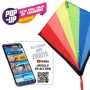 Cerf-volant Eolo Pop-Up Diamond 56 x 59 x 2 cm: Plus de 300.000 produits de grandes marques en vente directe à prix usine sur ca