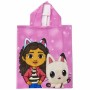 Serviette poncho avec capuche Gabby's Dollhouse Rose 50 x 115 cm: Plus de 300.000 produits de grandes marques en vente directe à
