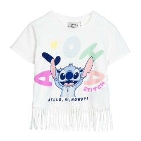 T shirt à manches courtes Enfant Stitch Blanc: Plus de 300.000 produits de grandes marques en vente directe à prix usine sur cad