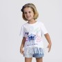 T shirt à manches courtes Enfant Stitch Blanc: Plus de 300.000 produits de grandes marques en vente directe à prix usine sur cad