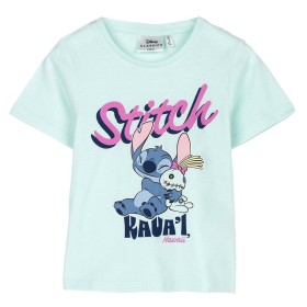 T shirt à manches courtes Enfant Stitch Turquoise: Plus de 300.000 produits de grandes marques en vente directe à prix usine sur