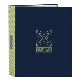 Reliure à anneaux Munich North Blue marine A4 27 x 33 x 6 cm: Plus de 300.000 produits de grandes marques en vente directe à pri