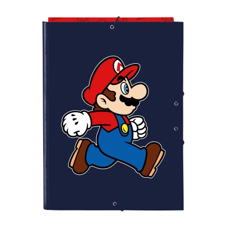 Reliure à anneaux Super Mario Trick Rouge Bleu foncé A4 26 x 33.5 x 2.5 cm: Plus de 300.000 produits de grandes marques en vente