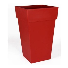 Pot EDA Tuscan Carré Rouge polypropylène (39 x 39 x 65 cm): Plus de 300.000 produits de grandes marques en vente directe à prix 