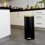 Poubelle Kitchen Move Noir Noir mat 30 L: Plus de 300.000 produits de grandes marques en vente directe à prix usine sur cadeau