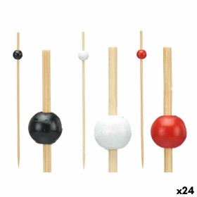 Ensemble de brochettes pour barbecue Kinvara 36340 Bambou (24 Unités): Plus de 300.000 produits de grandes marques en vente dire
