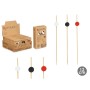 Ensemble de brochettes pour barbecue Kinvara 36340 Bambou (24 Unités): Plus de 300.000 produits de grandes marques en vente dire