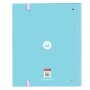 Reliure à anneaux Benetton Unique Rose Turquoise 27 x 32 x 3.5 cm: Plus de 300.000 produits de grandes marques en vente directe 
