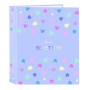 Reliure à anneaux Benetton Lila Lila A4 27 x 33 x 6 cm: Plus de 300.000 produits de grandes marques en vente directe à prix usin