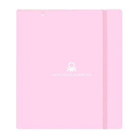 Reliure à anneaux Benetton Unique Rose Turquoise 27 X 32 X 4 cm: Plus de 300.000 produits de grandes marques en vente directe à 