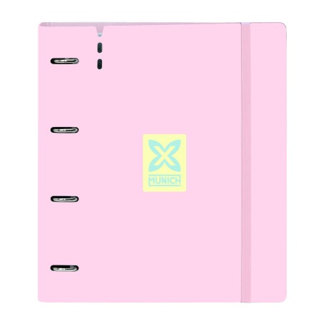 Reliure à anneaux Munich Candy Rose 27 X 32 X 4 cm: Plus de 300.000 produits de grandes marques en vente directe à prix usine su