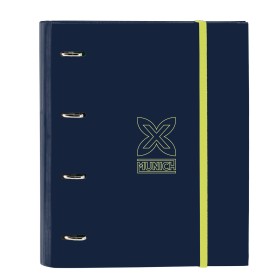 Reliure à anneaux Munich North Blue marine 27 x 32 x 3.5 cm: Plus de 300.000 produits de grandes marques en vente directe à prix