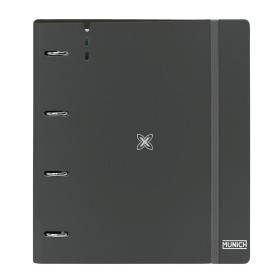 Reliure à anneaux Munich Lagoon Noir 27 X 32 X 4 cm: Plus de 300.000 produits de grandes marques en vente directe à prix usine s