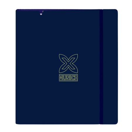 Reliure à anneaux Munich North Blue marine 27 X 32 X 4 cm: Plus de 300.000 produits de grandes marques en vente directe à prix u