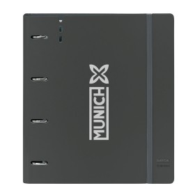 Reliure à anneaux Munich Topo Noir 27 X 32 X 4 cm: Plus de 300.000 produits de grandes marques en vente directe à prix usine sur
