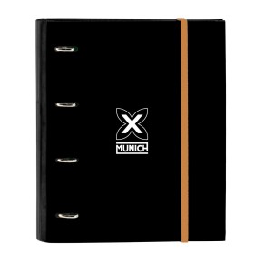 Reliure à anneaux Munich Lagoon Noir 27 x 32 x 3.5 cm: Plus de 300.000 produits de grandes marques en vente directe à prix usine