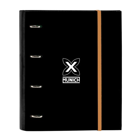 Reliure à anneaux Munich Lagoon Noir 27 x 32 x 3.5 cm: Plus de 300.000 produits de grandes marques en vente directe à prix usine