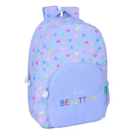 Cartable Benetton Lila Lila 30 x 46 x 14 cm: Plus de 300.000 produits de grandes marques en vente directe à prix usine sur cadea