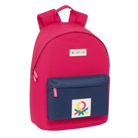 Sacoche pour Portable Benetton benetton Cerise Blue marine 31 x 41 x 16 cm: Plus de 300.000 produits de grandes marques en vente