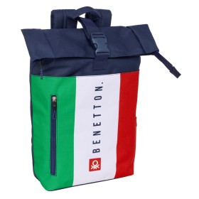 Sacoche pour Portable Benetton Flag Blue marine 28 x 42 x 13 cm: Plus de 300.000 produits de grandes marques en vente directe à 