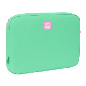 Housse d'ordinateur portable Benetton Mint Vert 15,6'' 39,5 x 27,5 x 3,5 cm: Plus de 300.000 produits de grandes marques en vent