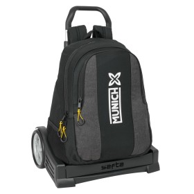 Cartable à roulettes Munich Topo Noir 32 x 44 x 16 cm: Plus de 300.000 produits de grandes marques en vente directe à prix usine