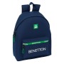 Cartable Benetton Green Blue marine 33 x 42 x 15 cm: Plus de 300.000 produits de grandes marques en vente directe à prix usine s