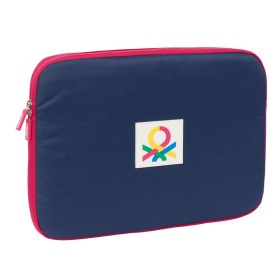 Housse d'ordinateur portable Benetton Cherry Cerise Blue marine 15,6'' 39,5 x 27,5 x 3,5 cm: Plus de 300.000 produits de grandes