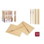 Set de sushi Kinvara BM-001 Bois Bambou 24 x 18 cm 24 x 0,5 x 0,5 cm (24 Unités): Plus de 300.000 produits de grandes marques en