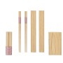 Set de sushi Kinvara BM-001 Bois Bambou 24 x 18 cm 24 x 0,5 x 0,5 cm (24 Unités): Plus de 300.000 produits de grandes marques en