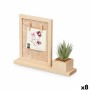 Cadre photo GiftDecor 411096 Naturel Plastique Bois MDF (8 Unités): Plus de 300.000 produits de grandes marques en vente directe