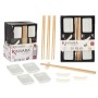 Set de sushi Kinvara 1249SJ4111 Blanc Bambou Porcelaine (12 Pièces) (6 Unités): Plus de 300.000 produits de grandes marques en v