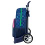 Cartable à roulettes Benetton Damero Blue marine 30 x 46 x 14 cm: Plus de 300.000 produits de grandes marques en vente directe à