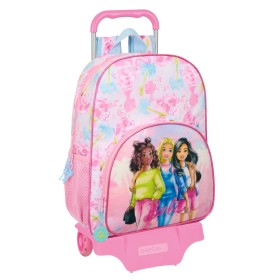 Cartable à roulettes Barbie Painterly Rose Bleu ciel 33 x 42 x 14 cm: Plus de 300.000 produits de grandes marques en vente direc