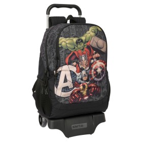 Cartable à roulettes The Avengers Vendetta Noir 32 x 44 x 16 cm: Plus de 300.000 produits de grandes marques en vente directe à 