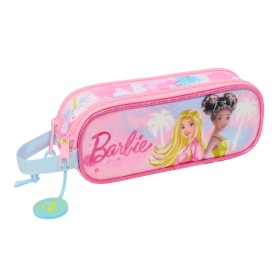 Trousse Fourre-Tout Double Barbie Painterly Rose Bleu ciel 21 x 8 x 6 cm: Plus de 300.000 produits de grandes marques en vente d